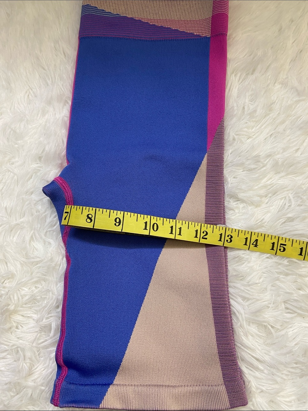 Nike Dri-Fit Women’s Colorblock  Sports Shorts - Pink Purple Blue Tan. Size-XL - Picture 9 of 14